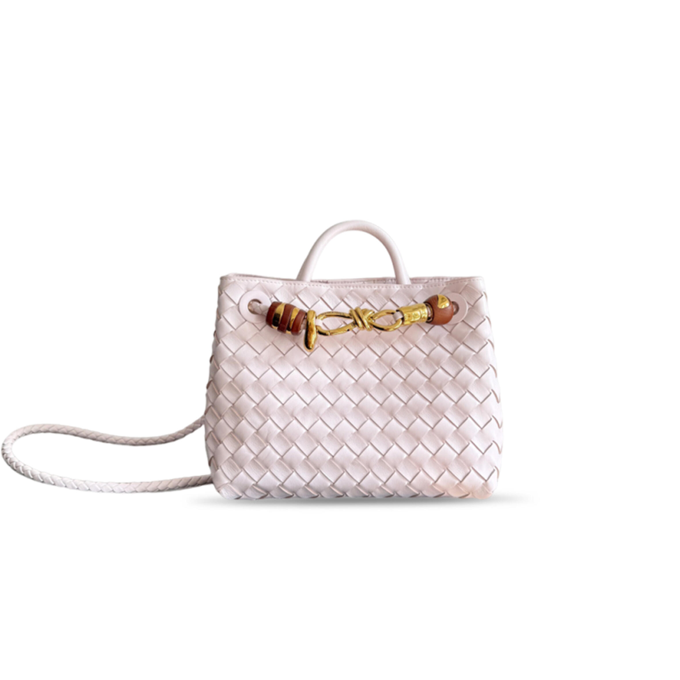 BOTTEGA VENETA SMALL ANDIAMO BAG 743568 (25*22*10.5cm)